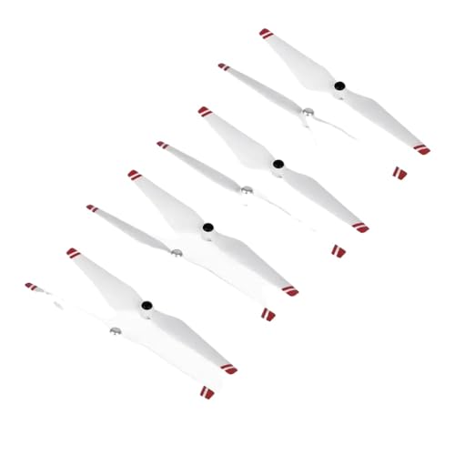 8PCS 9450 Ersatzträger für Phantom 3 Advanced Standard Pro Se 2 Sichtkompatible Drohnenzubehör(Red) von DPLBAZHC