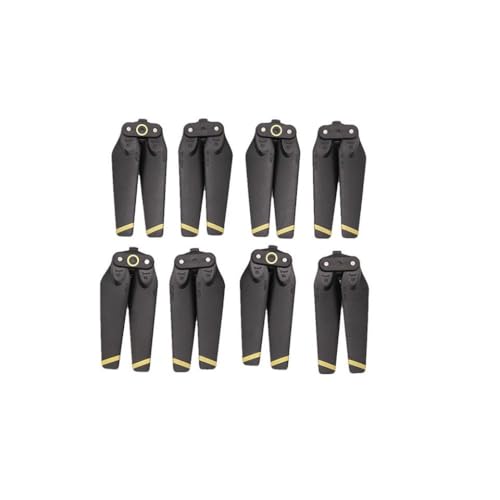 8pcs Schnellverkaufsfalt -Propeller Kompatibel mit kompatible Spark Drohne CW CCW 4730f RC Ersatzteile Drop Versand(Golden) von DPLBAZHC