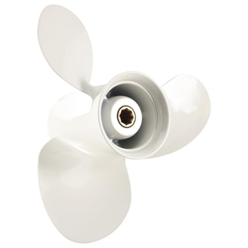 9 1/4x11 Propeller für Außenbordmotoren kompatibel mit 9,9 F9.9 15 PS F15C F15 F20 Aluminium 8 Zahnspline RH 63V-45943-00-EL 9 1/4x11 Propeller für Außenbordmotoren kompatibel mit 9,9 F9.9 15 PS F15C F15 F20 Aluminium 8 Zahnspline RH 63V-45943-00-EL von DPLBAZHC