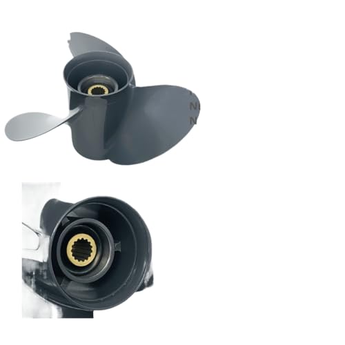 Aluminium 3 Bootspropeller 13 3/4x15 Kompatibel mit Außenbordmotoren 60 PS bis 130 PS mit 15 Spline Aluminium 3 Bootspropeller 13 3/4x15 Kompatibel mit Außenbordmotoren 60 PS bis 130 PS mit 15 Spline von DPLBAZHC