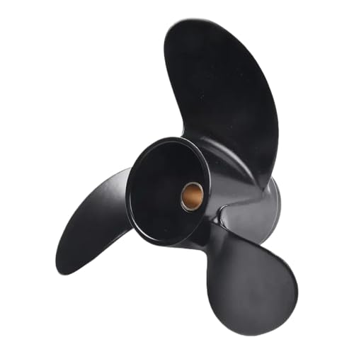 Aluminium-Außenborder-Propeller 3 12 Zahn kompatibel mit 2-Takt 5 4 6 und 2-Takt 6 Modellen von DPLBAZHC