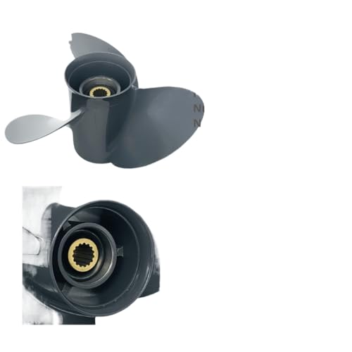 Aluminium -Außenborderpropeller kompatibel mit 60 PS 75 PS 90 PS 115 PS 130 PS Marine Engines 13x21 15 Spline Aluminium -Außenborderpropeller kompatibel mit 60 PS 75 PS 90 PS 115 PS 130 PS Marine Engines 13x21 15 Spline von DPLBAZHC