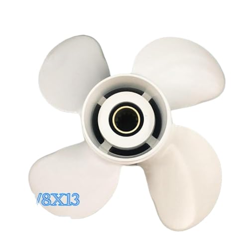 Aluminiumboot -Propeller 10 3/8x13 Kompatibel mit Außenbordmotoren kompatibel mit 25 PS 40 PS 48 PS 50 PS 55 PS 60 PS 13 Zahn 4 Spline Motorteile Aluminiumboot -Propeller 10 3/8x13 Kompatibel mit Außenbordmotoren kompatibel mit 25 PS 40 PS 48 PS 50 PS 55 PS 60 PS 13 Zahn 4 Spline Motorteile von DPLBAZHC