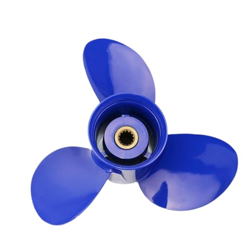 Aluminiumpropeller 13 1/4x17 kompatibel mit Außenbordmotoren 40-140 PS 13 Zahnspline von DPLBAZHC