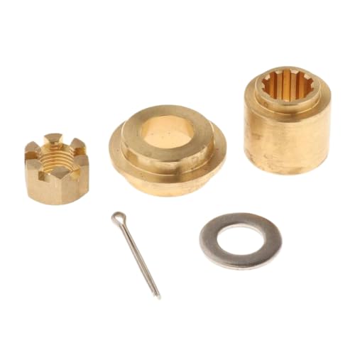 Außenborder-Propeller-Nuss-Kit-Kit kompatibel mit 20 25 30 PS-Modellen 6L2-45987-01 92990-14200 91490-30020 von DPLBAZHC