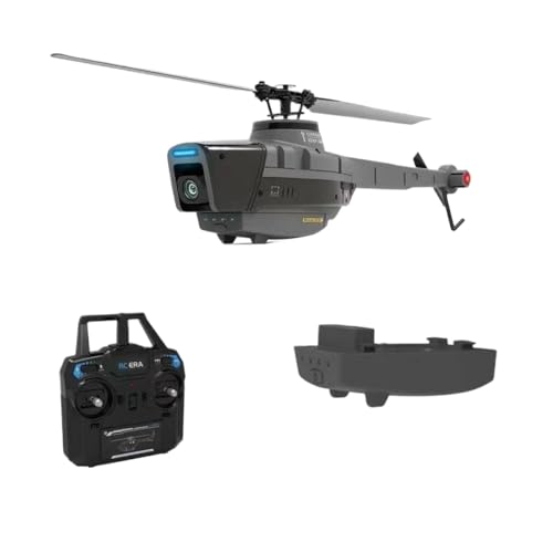 Black Hornet C128 Fernbedienungshubschrauber mit 4 Propellern 1080p Kamera 6 Elektronische Gyro- und Höhenkontrolle im Vergleich zu C186 RC -Drohne(C128 1B ZC) von DPLBAZHC