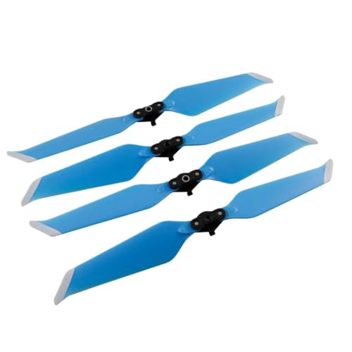Bunte schnelle Freisetzung niedrig Faltbare Propeller Kompatibel mit 2 Pro Zoom -kompatible Drohnen 1 Paar 8743f(Blue) von DPLBAZHC