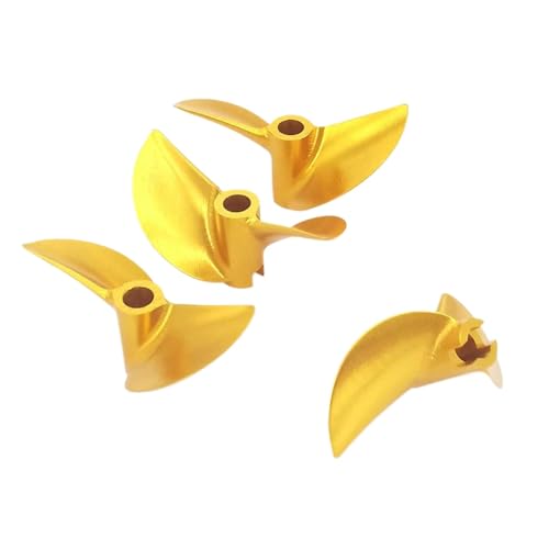 CNC-Aluminiumpropeller 4,76 mm 3/16 Zoll P1.6 40-45 mm Kompatibel mit RC-Rennspeed Boote Hydroplanes und Catamarans CW CCW-Kompatibilität(1PC 42mm RH) von DPLBAZHC