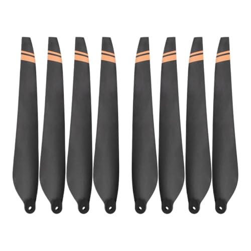 CW CCW 2480 Faltfaser- und Kunststoff -Hybridpropeller für X6 Plus kompatible Stromversorgungsmotoren(Set of 8pcs) von DPLBAZHC