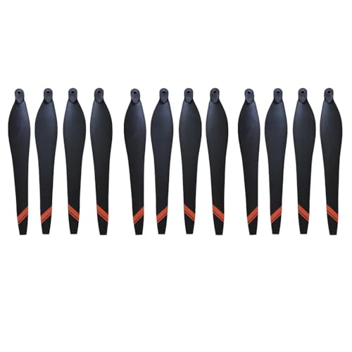 CW CCW Kohlefaser Kunststoff gemischter Propeller Kompatibel mit X11 -kompatible Stromversorgungssystem landwirtschaftliche Drohnenpaddel(41135 Props 12pcs) von DPLBAZHC