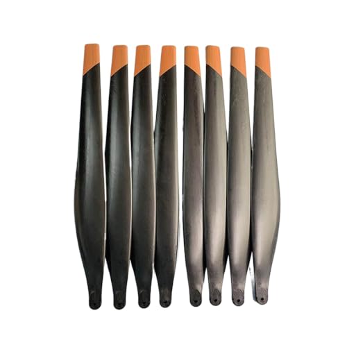 Carbon Faser Kunststoffmischung Propeller kompatibel mit landwirtschaftlichen Drohnen T20P T40 T50 Serie CW CCW Falten -Propeller Drohnenzubehör(4pcs CW and CCW) von DPLBAZHC