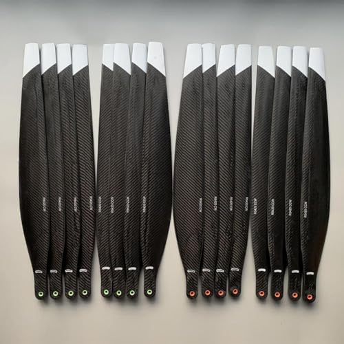 Carbon -Faserfalt -Propeller Kompatibel mit Drohnen der T40 T50 -Serie CW CCW kompatibel mit landwirtschaftlichen Anwendungen 3 Stiloptionen(16pcs Polished-A) von DPLBAZHC