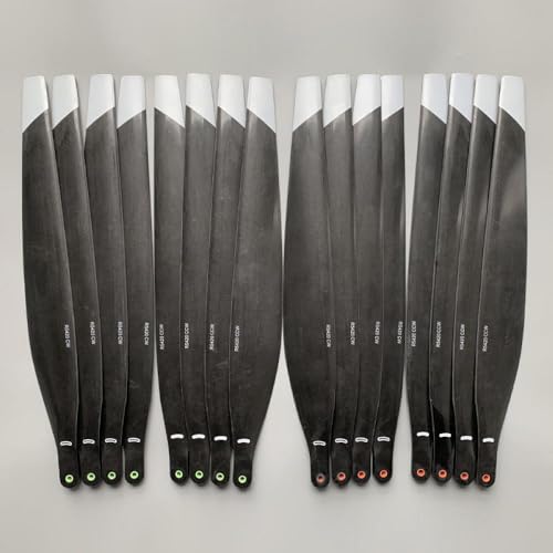 Carbon -Faserfalt -Propeller Kompatibel mit Drohnen der T40 T50 -Serie CW CCW kompatibel mit landwirtschaftlichen Anwendungen 3 Stiloptionen(16pcs Polished-B) von DPLBAZHC