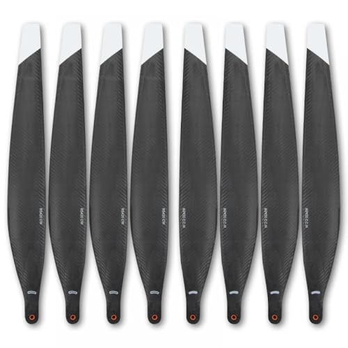 Carbon -Faserfalt -Propeller für Drohnen der T40 T50 -Serie CW CCW kompatibel mit landwirtschaftlichen Anwendungen 3 Stiloptionen(8pcs Matte Lower) von DPLBAZHC