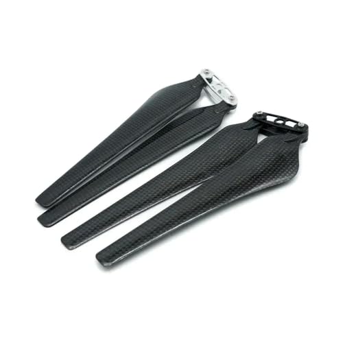 DIY -Kohlefaserfaser -Propeller -Set 4 oder 8 Teile E1200 1760 17 Zoll CW CCW Drohnenzubehör(1760 8PCS with clamp) von DPLBAZHC