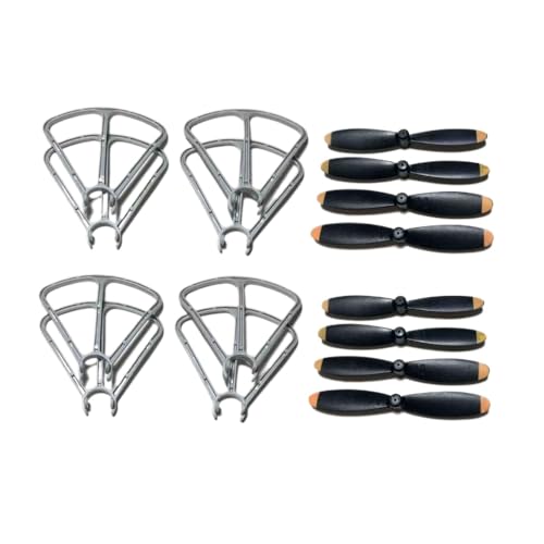 Drohnenwache und Propeller -Schutzabdeckung Kompatibel mit V30 Quadcopter Ersatzteile(Gray Guard) von DPLBAZHC