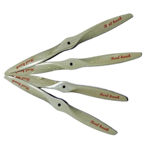 Effizienz Holzbuche Propeller CCW CW 15x6 15x7 15x8 15x10 kompatibel Kompatibel mit Motorflugzeuge(15x8 CW Push 1pcs) von DPLBAZHC