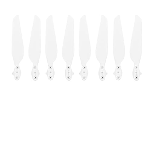 Ersatz-Propeller, kompatibel mit X8 SE-Schnellveröffentlichungsfaltungsfaltungsfalt-RC-Quadcopter in 2 4 oder 8 Pack(4 Pairs White) von DPLBAZHC