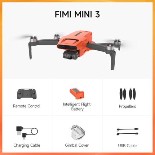 Ersatz-Propeller für kompatible x8T x8 pro x8 Tele x8SE 2022 2020 Kamera-Drohnen Schnellrelease Faltbar 4pcs RC Quadcopter-Teile(Mini 3 Drone Set) von DPLBAZHC