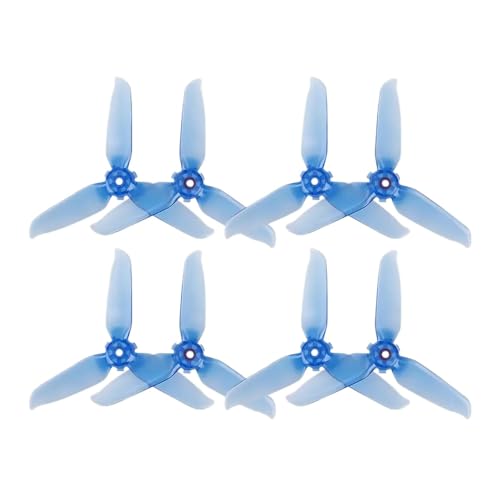 Ersatzveröffentlichungs -Propeller Kompatibel mit FPV -Drohnen -Kombination kompatibler Paddelflügel -Lüfterzubehör(Blue Props 8pcs) von DPLBAZHC