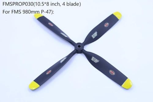 FMS Propellers Universal Ersatz FMSPROP025 - 050 Größen 10.5x8 11x7 13x9 7,5x4 11x5,5 für RC -Flugzeugmodelle und Flugzeug -Ersatzteile(FMSPROP030) von DPLBAZHC
