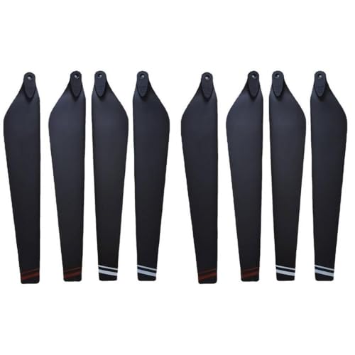 Faltbar 28 Zoll Kohlenstoffpropeller CW CCW Kompatibel mit Multicopter -Zubehör kompatibel mit E5000 EVO -Reparatur(Color Props 8pcs) von DPLBAZHC