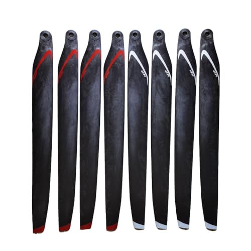 Faltbare Kohlefaser -Nylonverbundpropeller -Propeller kompatibel mit Landwirtschaftsanlage Drohnen CW CCW Paddel Reparatur Ersatzteile(P150 Props 8pcs) von DPLBAZHC