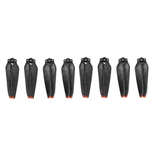 Faltbare Schnellfabrik -Kohlefaser -Propeller Kompatibel mit kompatible Drohnen -Propellerteile Kompatibel mit 3 Serien(Orange 4 Pairs) von DPLBAZHC