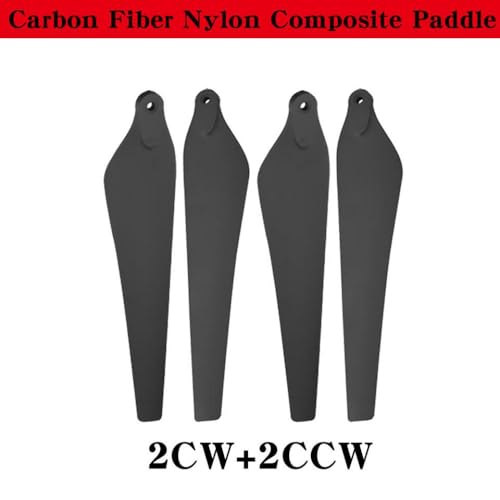 Faltener Kohlefaser -Nylonmischungspropeller für kompatible Landwirtschaft Drohnen Reparaturzubehör CW CCW(Carbon Props B 4PCS) von DPLBAZHC