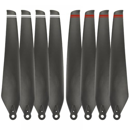 Faltener Kohlenstoff -Nylon 47 -Zoll -Propeller CW CCW Kompatibel mit landwirtschaftliche Drohnen, die mit verschiedenen Modellen kompatibel sind, einschließlich P80 P100 V40 V50(4pcs CW and CCW up) von DPLBAZHC