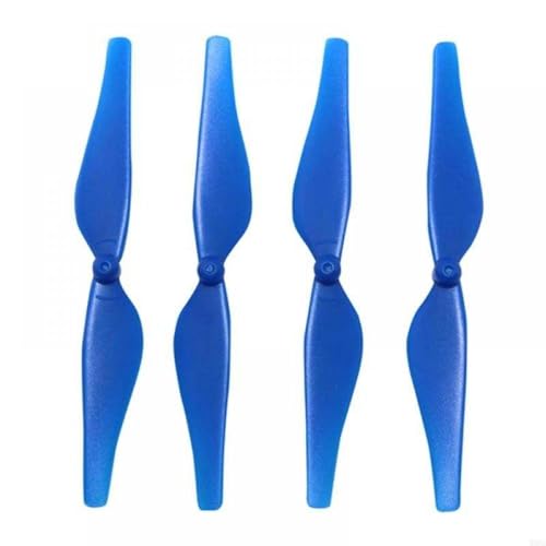 Farbenfrohe Ersatzpropeller Kompatibel mit Drohnenzubehör kompatibel mit H8WA 2 Pack(Blue) von DPLBAZHC