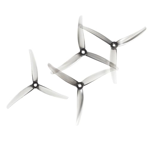 Juicy Prop J40 5.1x4x3 Grau CW CCW Polycarbonat Propeller kompatibel mit FPV RC Racing -Drohnen, die in 4PCS 20pcs 40PCS -Optionen erhältlich sind(20PCS Grey Prop) von DPLBAZHC