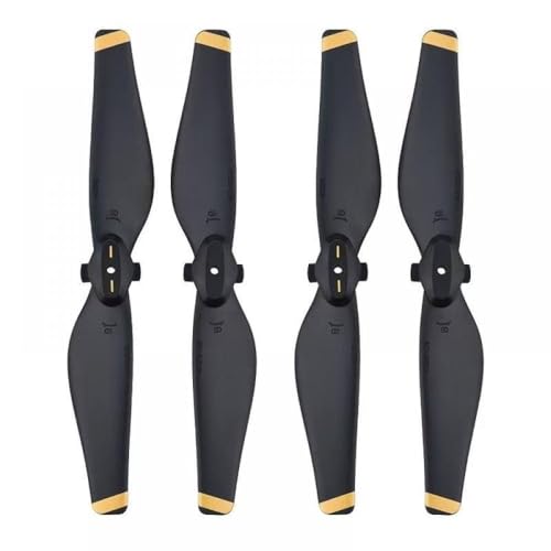 Kompatible 4730F-Drohnen-Propeller-Schnellveröffentlichungsfaltungskohlenstoff-Nylon Kompatibel mit Sparkzubehör(2 Pairs of Gold) von DPLBAZHC