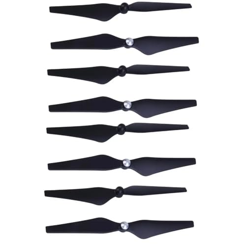 Kompatible 9450 Propeller -Set Kompatibel mit die Phantom 3 -Drohnenserie, einschließlich fortschrittlicher Standard -Pro -SE- und Vision -Modelle Ersatz -Drohnenzubehör(Black 8pcs) von DPLBAZHC