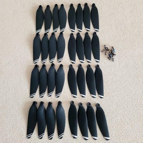 Kompatible Propeller für SG107 Pro SG107 Max Drone Maple Blattschraube Ersatzteile für Quadrotor(32PCS Propeller) von DPLBAZHC
