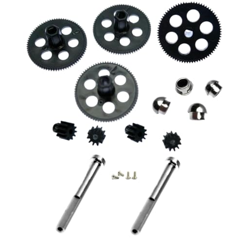 Kompatible Propellerschrauben Guards Motoren Zahnradzubehör Kompatibel mit visuo xs816 xs809w xs809HW XS809 XS809S RC Quadcopter Drohne(Black) von DPLBAZHC