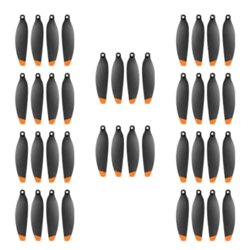 Kompatible RG109 Max Drohne 4K Quadcopter Propeller USB Ladegerät Controller Hindernisvermeidung Zubehör(40PCS Propeller) von DPLBAZHC