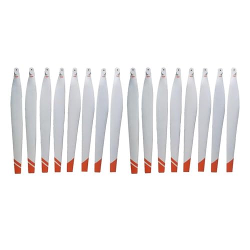 Kompatible T40 T50 Carbonfaser -Nylon -Paddelpropeller CW CCW Kompatibel mit landwirtschaftliche Pflanzenreparaturen Ersatz obere untere Teile(T50 White 16 pcs) von DPLBAZHC