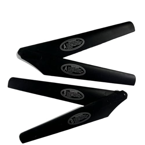 Kompatible Zhipaiji 4 RC -Hubschraubermodellzubehör 197mm Länge 20 cm Hauptpropellerrotoren von DPLBAZHC