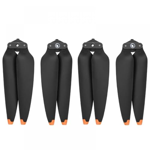 Kompatible ruhige Propeller Kompatibel mit Luft 3 starker Schubplastikpropeller(Double Sided orange) von DPLBAZHC