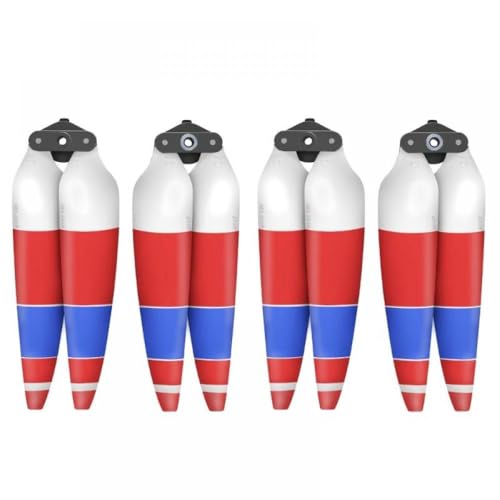 Kompatible ruhige Propeller für Luft 3 starker Schubplastikpropeller(Red Blue White) von DPLBAZHC