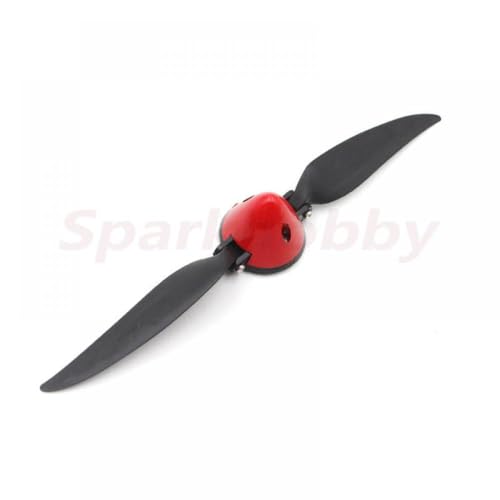 Kompatibler Propeller 10x6 1060 Faltung mit D42.5 x4mm Kunststoffspinner Kompatibel mit RC -Antriebsantriebsebene Ersatzteile(1 Set 3.17mm) von DPLBAZHC