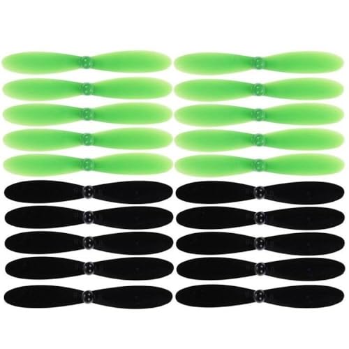 Kompatibler Propeller Kompatibel mit X4 H107L H107C H107D Quadcopter Ersatzteile 4 8 20 24 PCs von DPLBAZHC