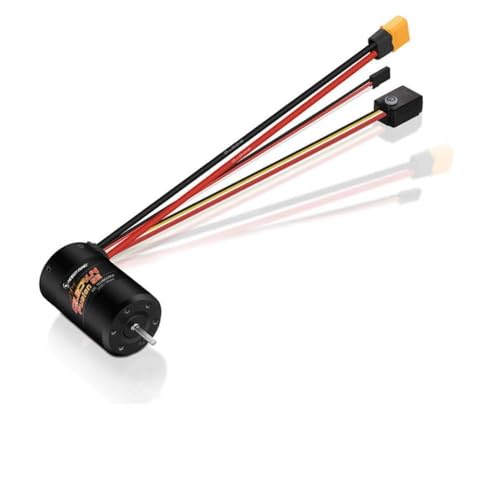 Kompatibler Quicrun Fusion SE 1200KV 1800KV Senarrierte bürstenlose Motor mit integriertem 40A ESC wasserdicht für 1/10 1/8 RC -Fahrzeuge(Fusion SE 40A 1200KV) von DPLBAZHC