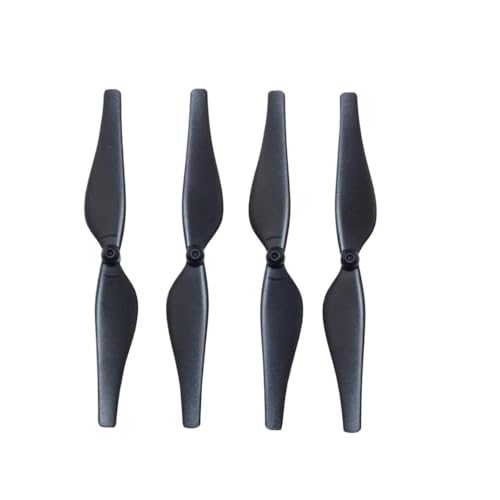 Kompatibler farbenfroher Propeller Kompatibel mit Drone Schnellfreisetzer Ersatz 2 Paar Ersatzteile(Black) von DPLBAZHC