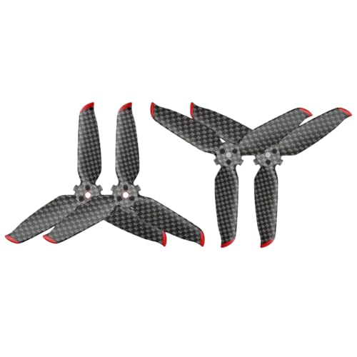 Leichte und Kohlefaser -FPV -Propeller 5328S faltbares geräuschkompatibler Zubehör(5328S 4pcs) von DPLBAZHC