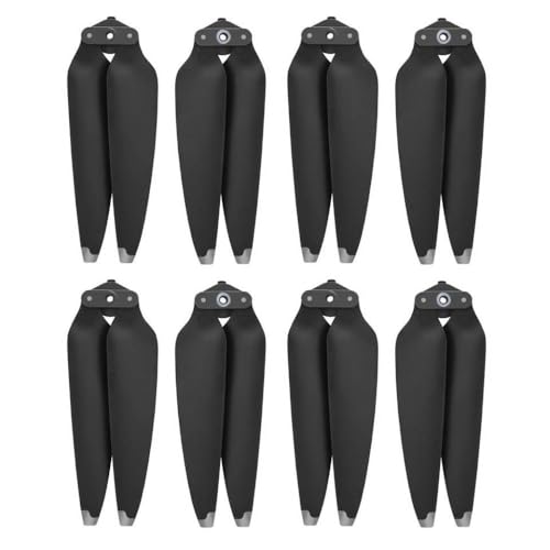 Leichter Ersatzpropeller Kompatibel mit kompatible Drohnen Schnellverkaufsflügelventilatoren Ersatzteile Kompatibel mit Air 3 und Air 3(Silvery 8 pcs) von DPLBAZHC