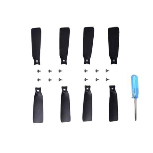 Leichtes tragbares Drone Propellerersatz -Set, das mit Flip -Drohne kompatibel ist, umfasst präzise Paddel und Schrauben Leichtes tragbares Drone Propellerersatz -Set, das mit Flip -Drohne kompatibel ist, umfasst präzise Paddel und Schrauben von DPLBAZHC