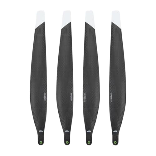 Matte Kohlenstofffaserfalt -Propeller, kompatibel mit T20P T40 T50 FC30 Drohnen Agras Drohnenzubehör Teile(1 Pair Upper-FC30) von DPLBAZHC