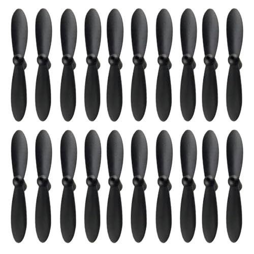 Multicolor -Ersatzpropeller -Set Kompatibel mit kompatible Drohnen 20/40pcs Air -Crew -Backup -Zubehör(20pcs Black) von DPLBAZHC